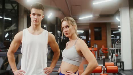 couple at the gym