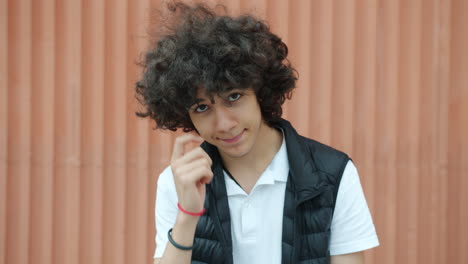 teenage boy portrait