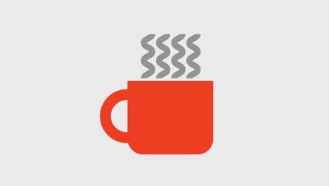 hot coffee mug icons