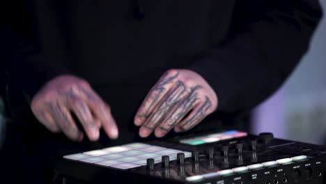 dj playing music