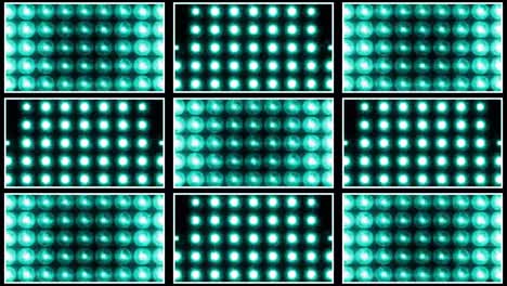 exhibición de luz con led acuático