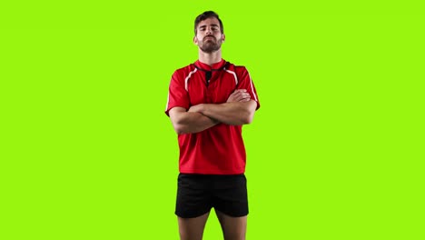 Professional-rugby-player-standing-with-crossed-arms-4k