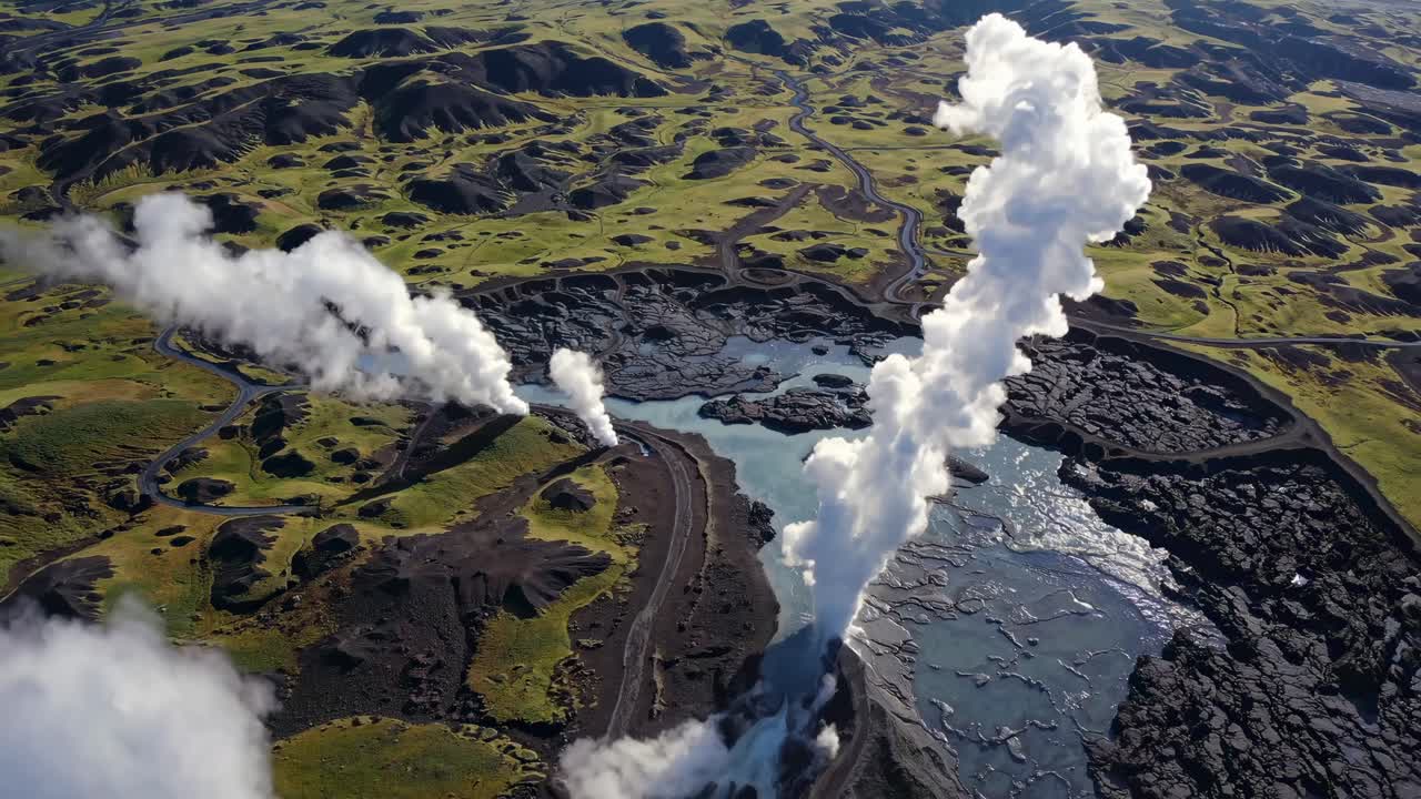 Icelandic Geothermal Landscape