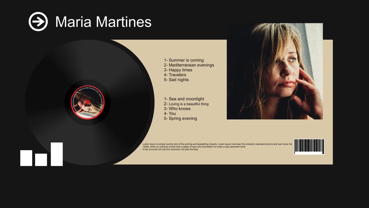 Copertine di album di Maria Martines