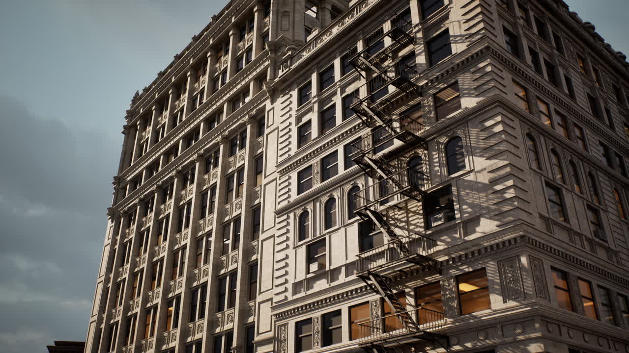 horario de verano paisaje urbano del centro financiero