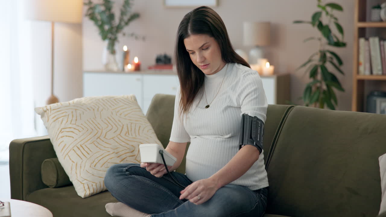 임신한 여성이 집에서 혈압을 측정하는 방법