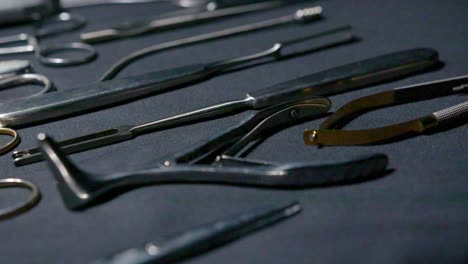 surgical instruments, macro video angle