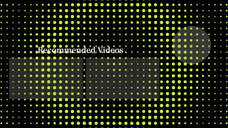 dot circular wave motion end card ending screen motion graphics