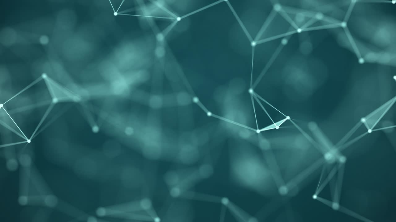 4K video plexus looped animation.