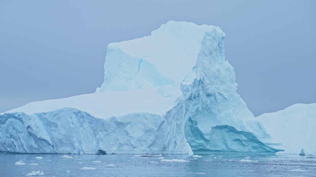 Majestic Iceberg in the Arctic or Antarctic