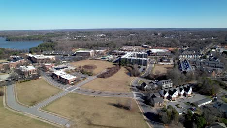 aerial-pullout-davidson-nc,-north-carolina