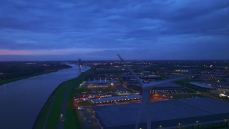 imágenes de panorámica aérea de hiperlapso