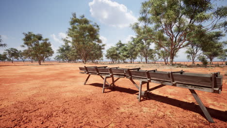 Traditional-old-wooden-aqueduct-in-savanna