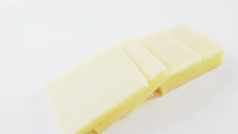 las rebanadas de queso