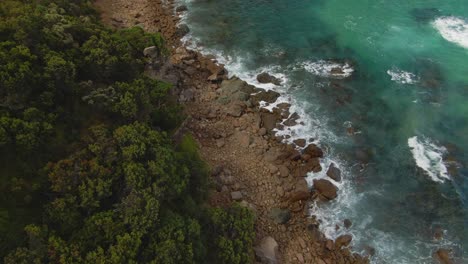 Costa-Rocosa-Aérea-De-4k-Del-Sur-De-Australia---Camión-Aéreo-De-Drones-De-Izquierda-A-Derecha