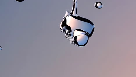 salpicaduras de gotas de agua