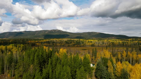 Aérea:-Vibrantes-Imágenes-De-Otoño-De-árboles-En-Canadá