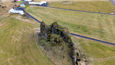 iceland elves rock 4k imágenes de drones