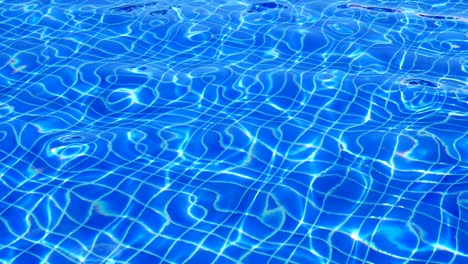 colorful abstract of water surface in swimming pool