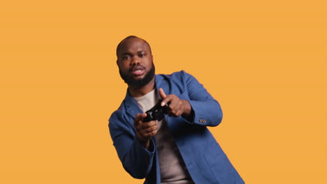 man doing facepalm in frustration after seeing game over message
