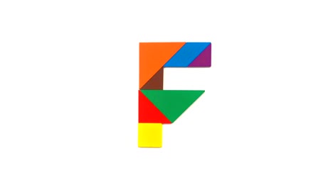 a a z y luego z a a letras loopable en forma de tangram en blanco