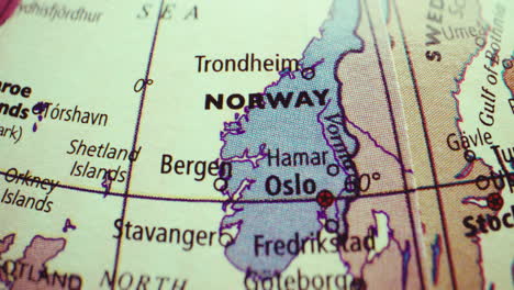 map of norway