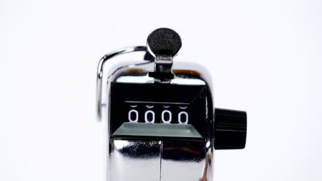 el lapso de tiempo, el reloj de plata muestra el transcurso del tiempo.