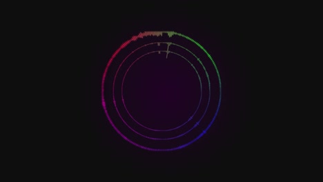 abstract digital audio waveform audio spectrum motion animation video music voice frequency sound