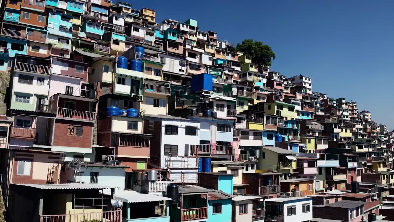 Colorful Houses on a Hillside