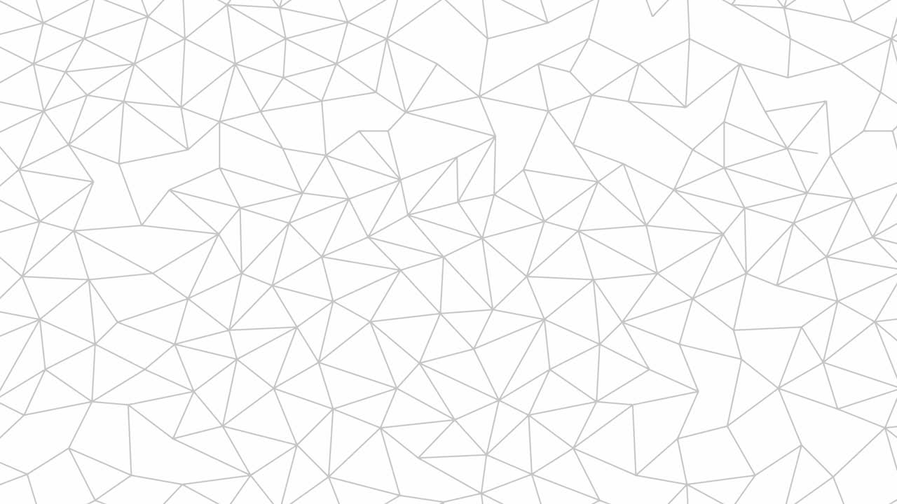 puntos conectados desordenados en un fondo blanco.