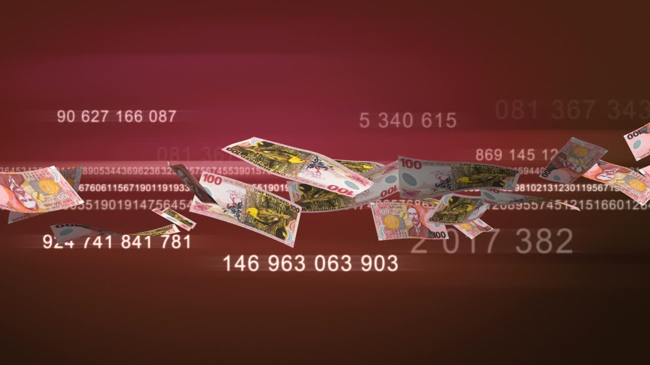 날아다니는 뉴질랜드 달러