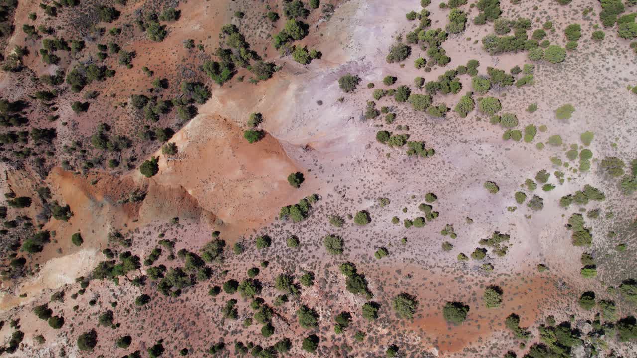 пустыня юта | гора биг рок конфетка сверху вниз