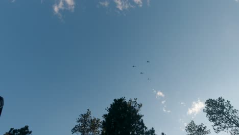 Military-Helicopters-circle-foreset-campground-to-protect-President-Trump-on-the-4th-of-July-in-South-Dakota