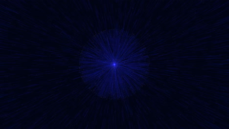 A-Blue-Light-Burst-In-The-Dark