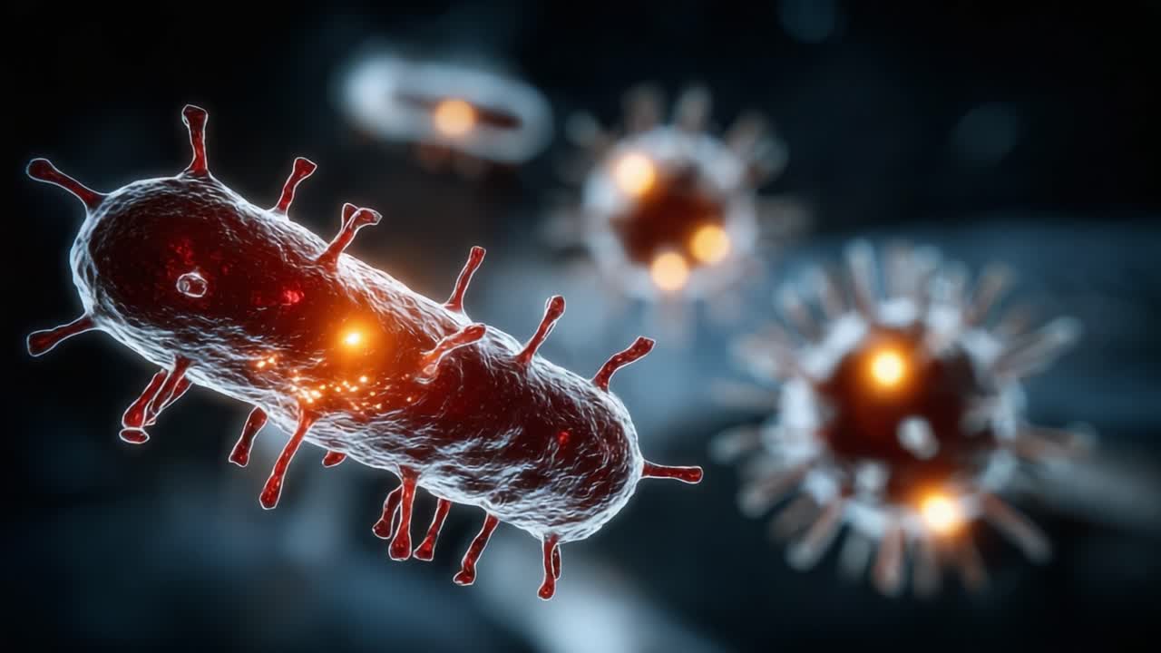 Microscopic Visualization of Bacteria: Exploring the Intricate Structure, Function, and Interactions of Microorganisms in a Dynamic Environment