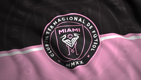 miami international club flag/banner