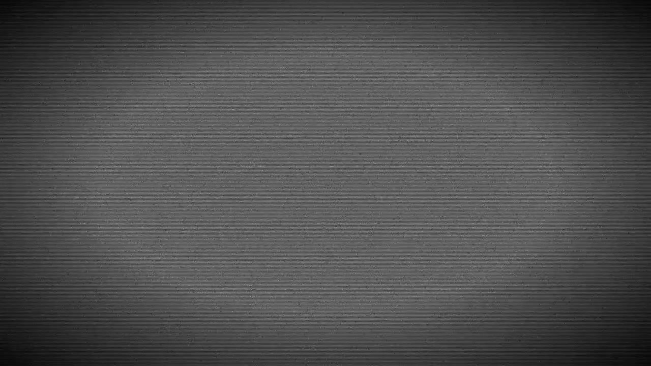 Analog Television Static Noise with Vignette Effect
