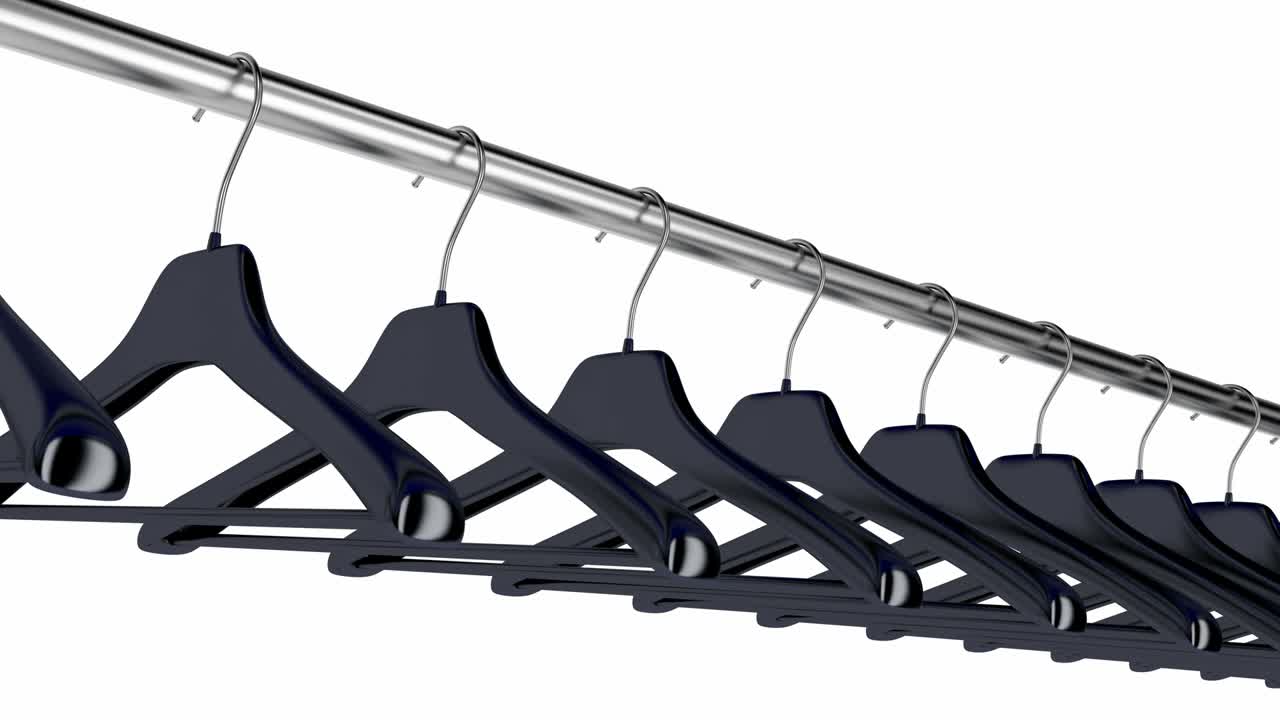 colgadores de plástico