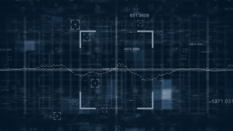 animación del marcador, procesamiento de datos en la cuadrícula.