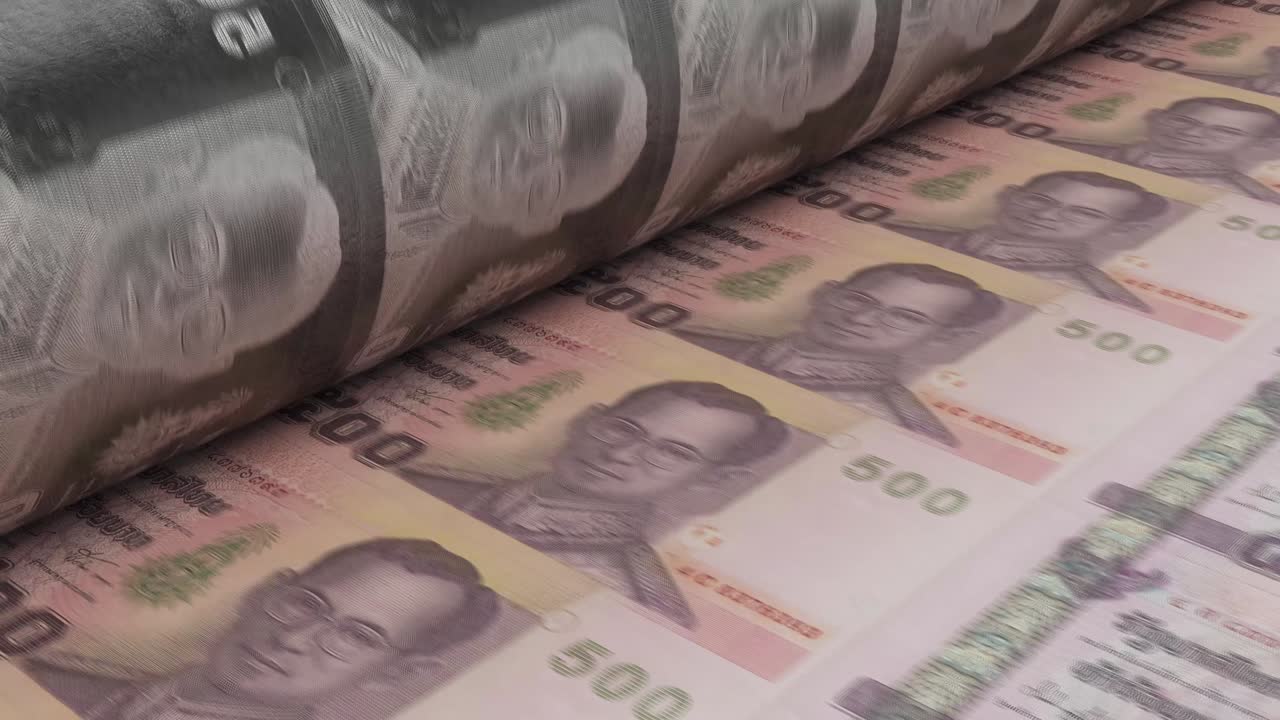 Thailand Bhat Notes Printing