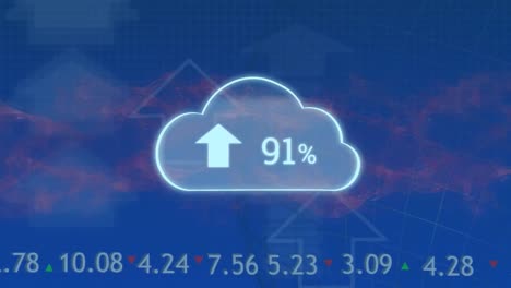 Animation-of-cloud-with-growing-number-over-arrows