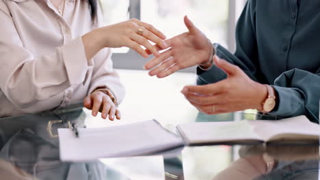 handshake, signature and business people