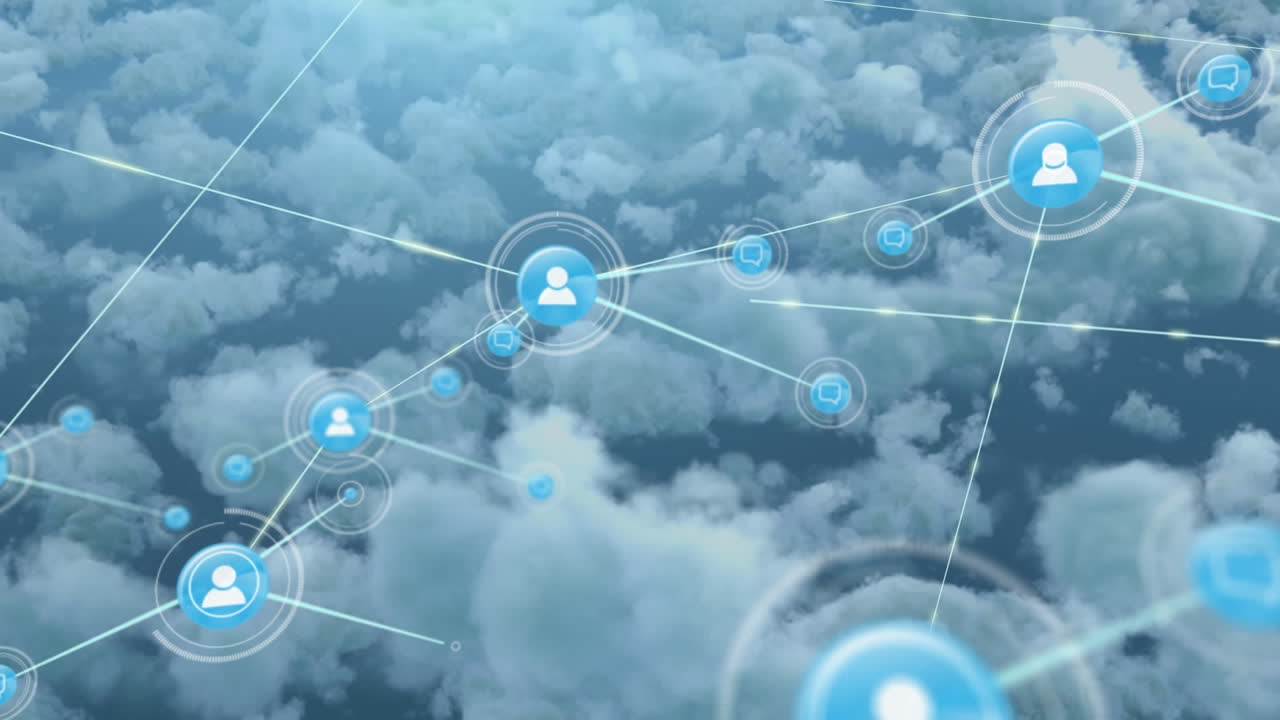 구름 위에 움직이는 커 ⁇ 터