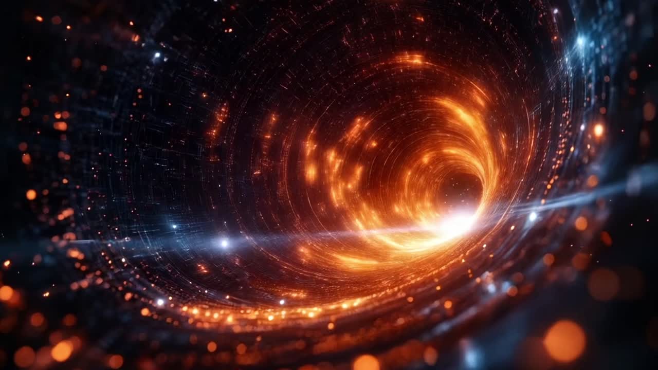 추상적인 벌레 구 터널