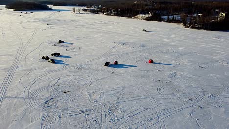 4k-30fps-aerial-video-of-ice-fishing