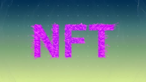 Animation-of-nft-text-over-grid