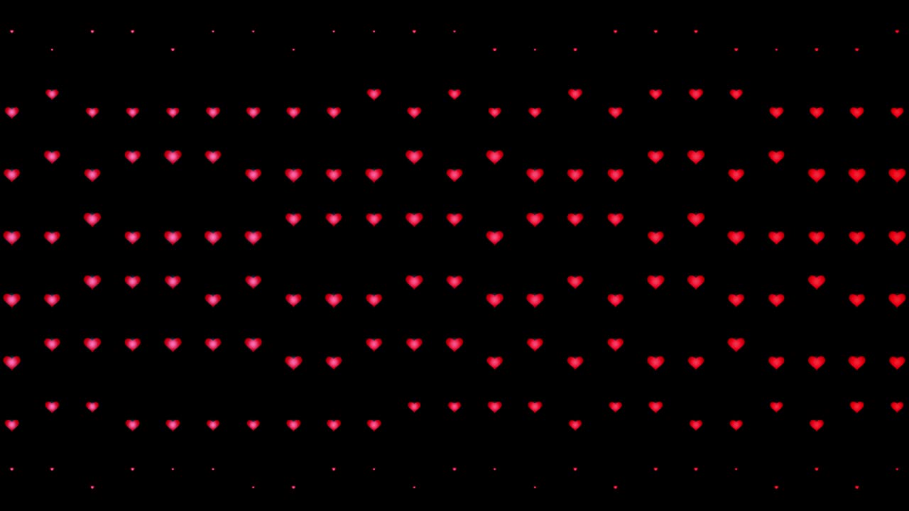 심장 패턴 배경 움직임. 박이는 심장 그래픽