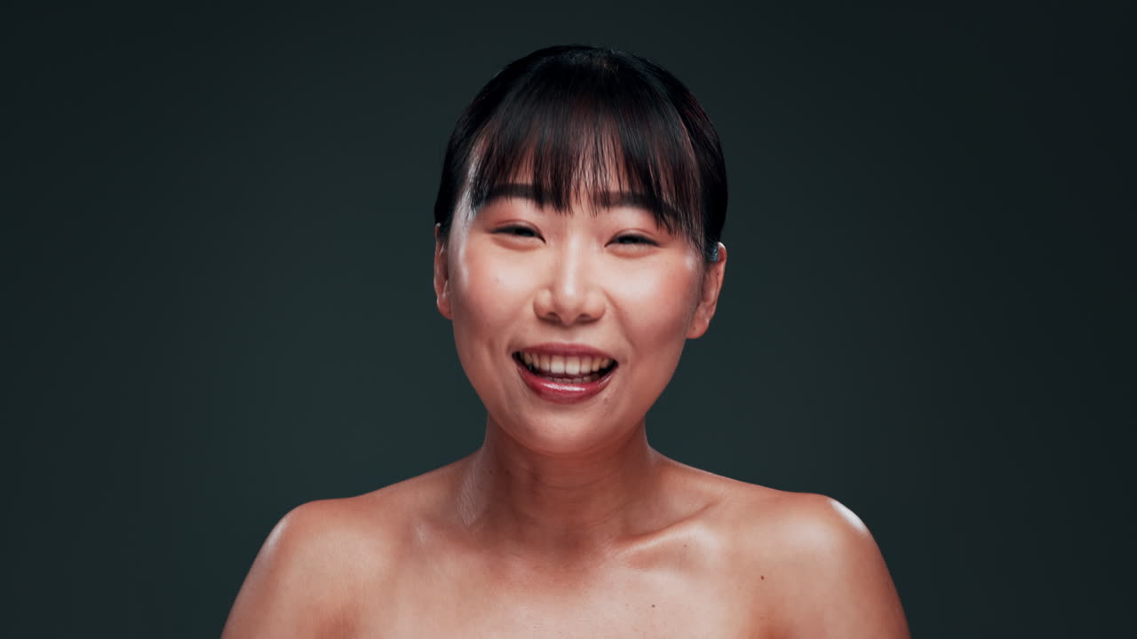 아름다운 아시아 여성 초상화