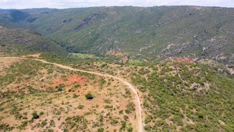 Afrika-Blick-Von-Der-Drohne