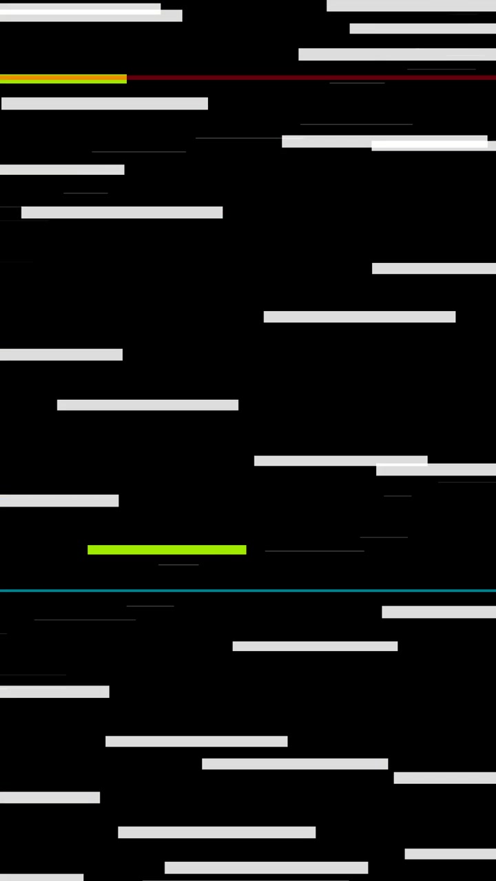 Digital Glitch Effect with Moving Horizontal Lines